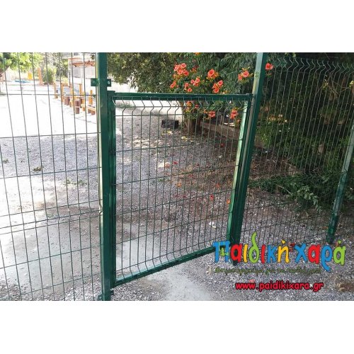 Μεταλλική πόρτα παιδικής χαράς